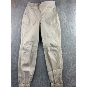 Women’s Beige Utility Jogger Pants